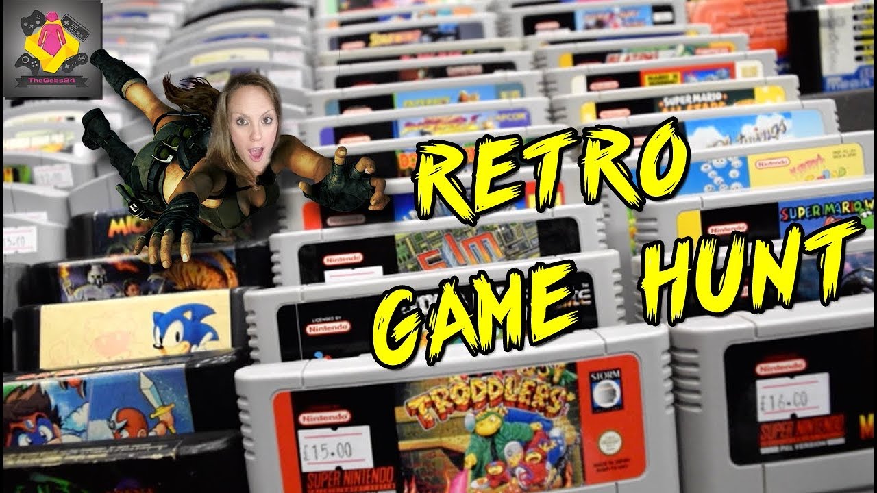 Retro Game Hunting | Retro Game Market | Retro Game TREASURES GALORE | TheGebs24