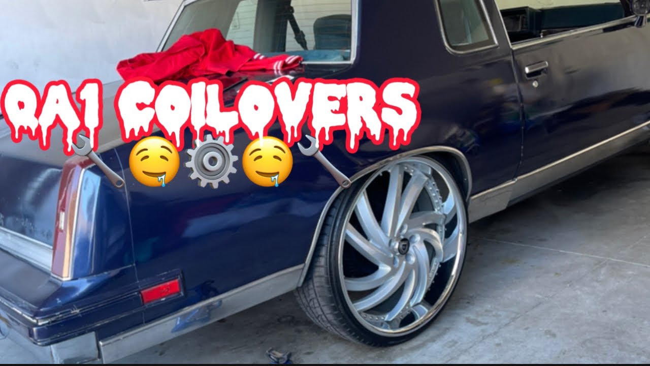 GSpot QA1 Coilover Install 85 Cutlass Salon G-Body | @QA1TECH