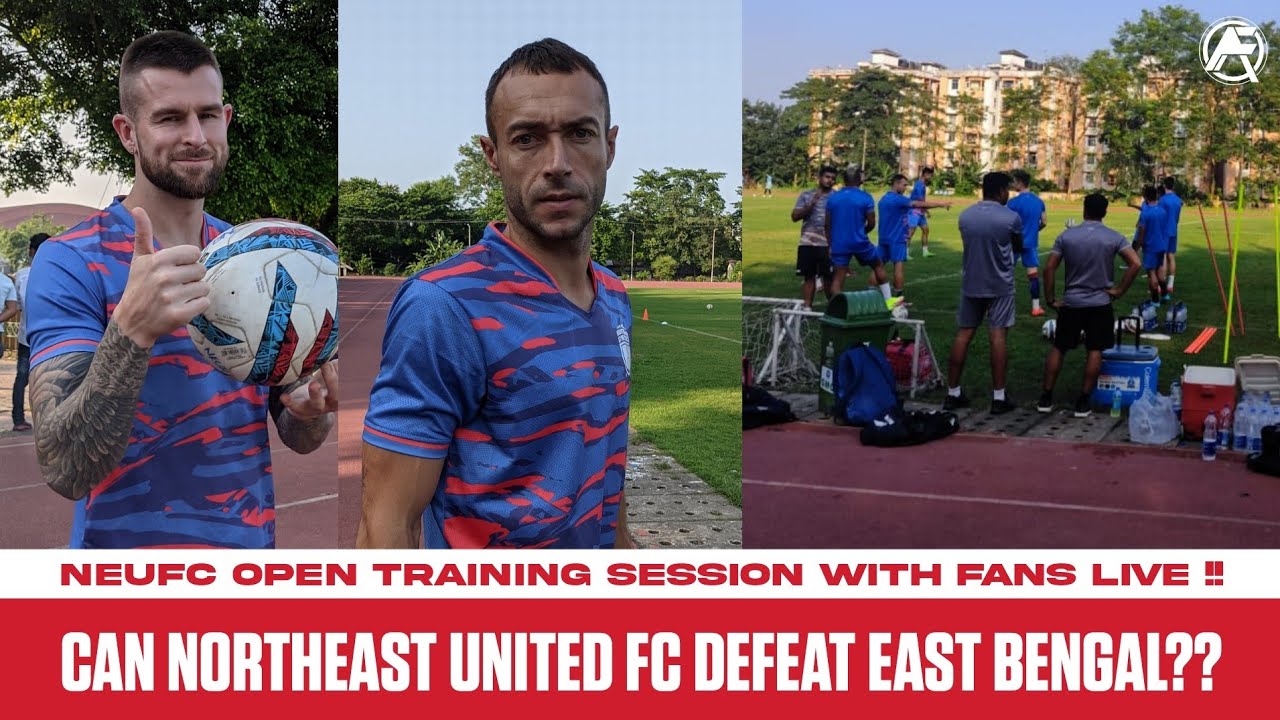 Inside NEUFC Training : An intense training session || Northeast United FC