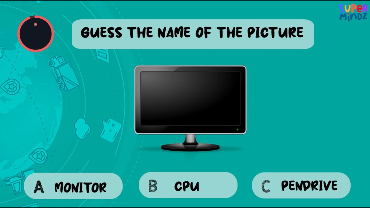 GUESS THE ELECTRONIC GADGET | Parts of a computer | For Kids | SuperMindz