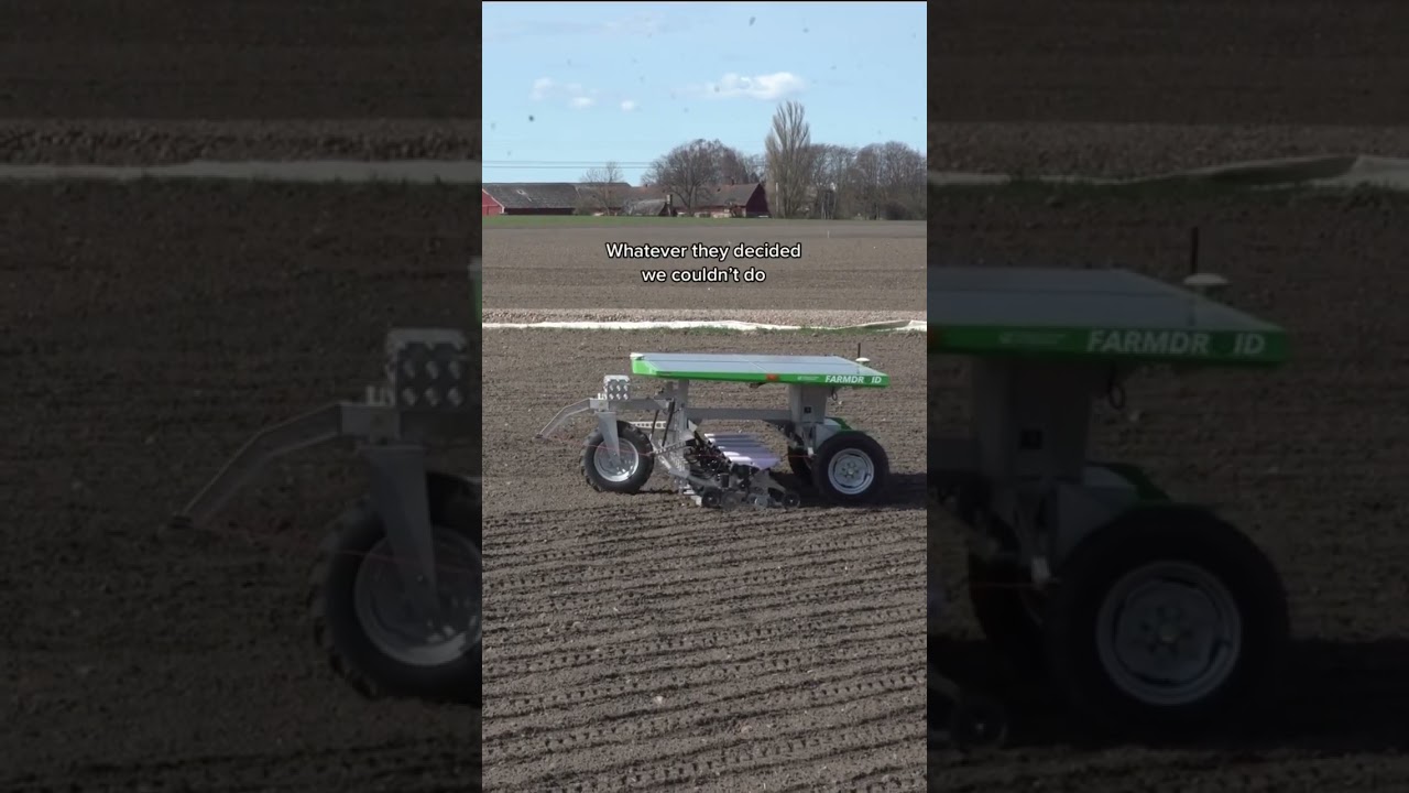 Never give up on your dreams 🙏 #robot #agtech #agriculture #farming #nevergiveup