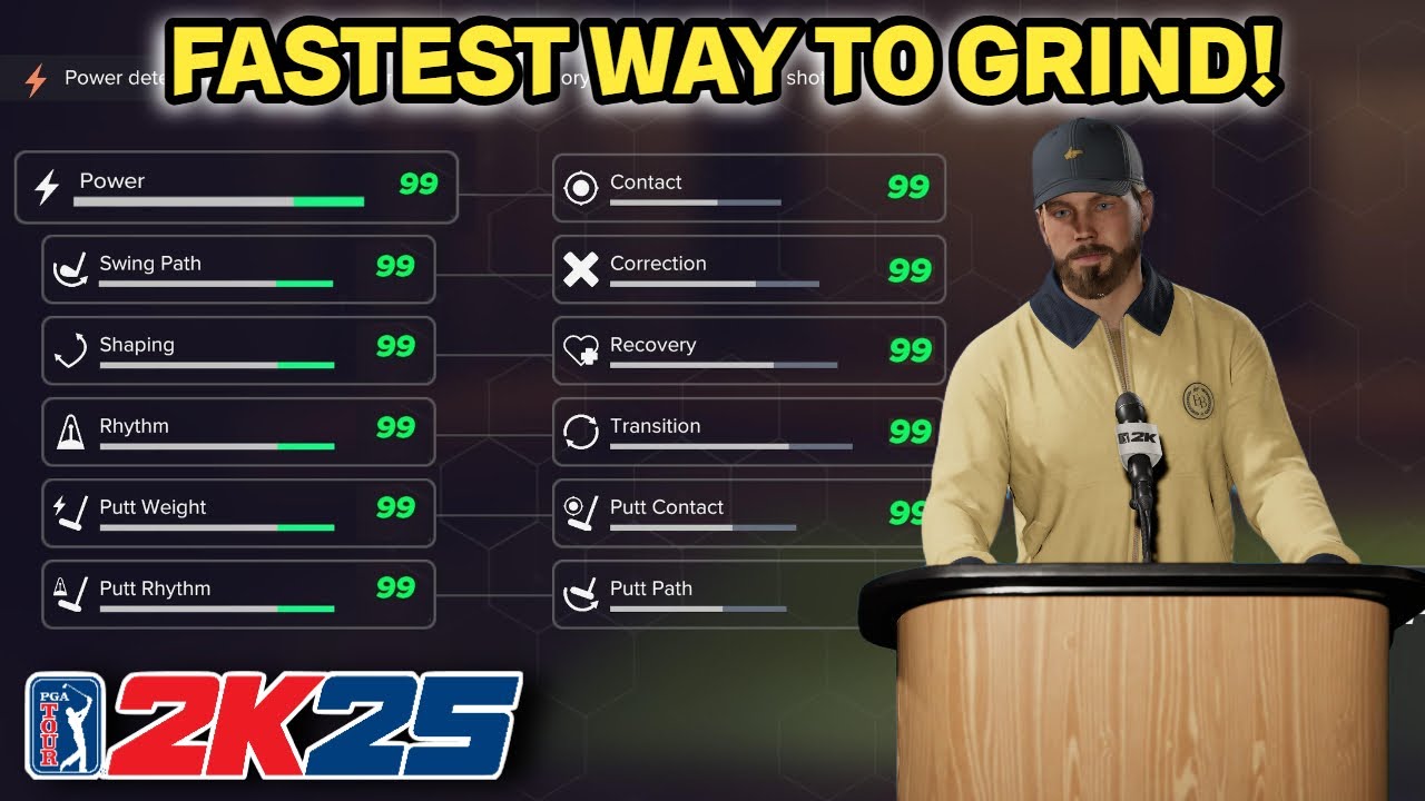 How to Max XP, Earn VC & Level Up FAST! | PGA Tour 2K25 Guide Ep. 8