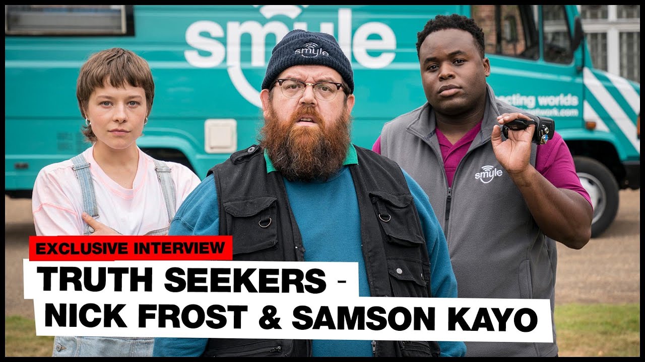 Nick Frost and Samson Kayo on 'Truth Seekers' and Elton John's haunted mansion