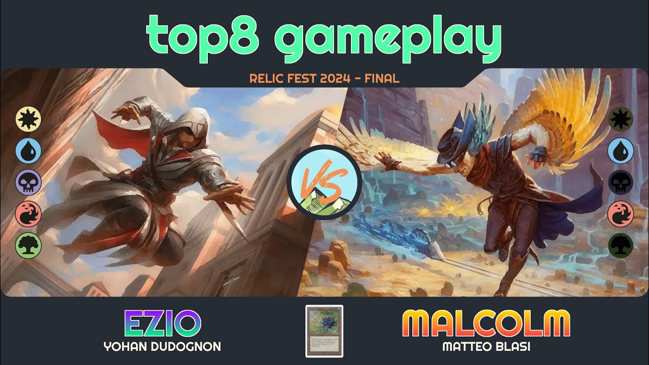Эцио против Малкольма - Relic Fest 2024 - Финал - Duel Commander - EDH│MTG│bitzelberg