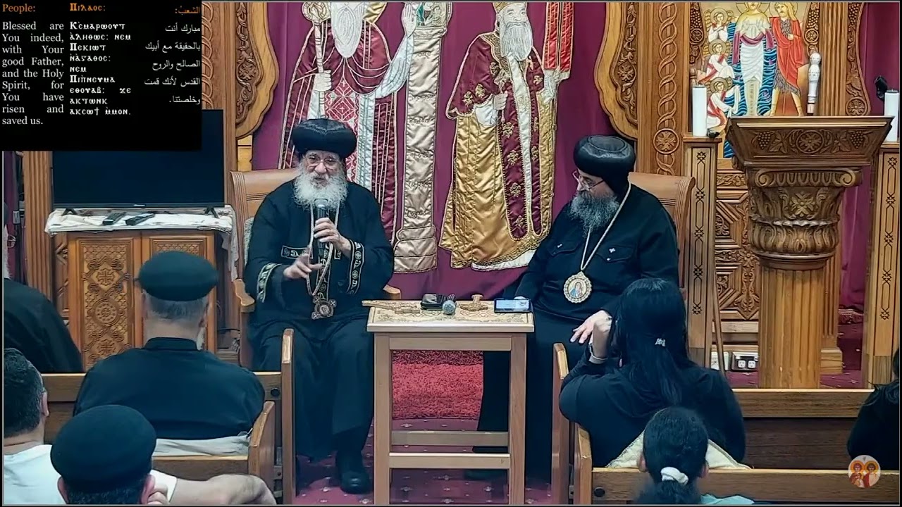 الأسرة المسيحية -  الأنبا أشعياء مطران طهطا والأنبا دانيال اسقف ورئيس دير الأنبا شنودة
