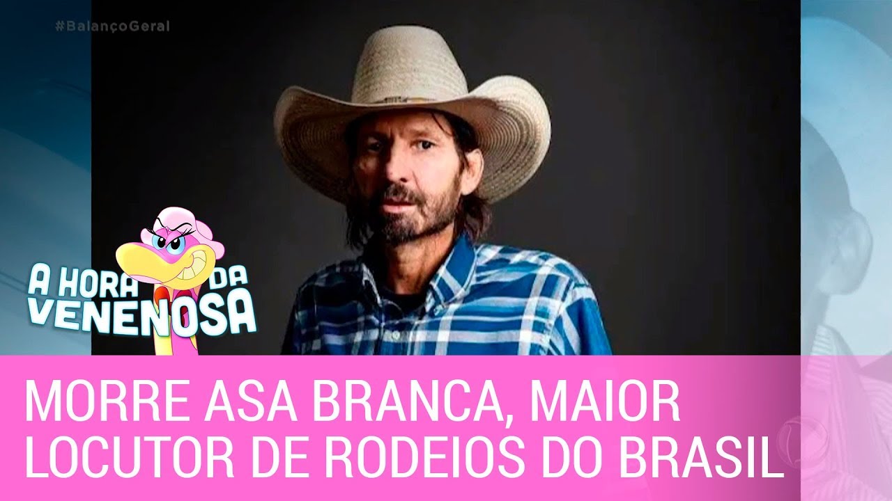 Morre Asa Branca, maior locutor de rodeios do Brasil