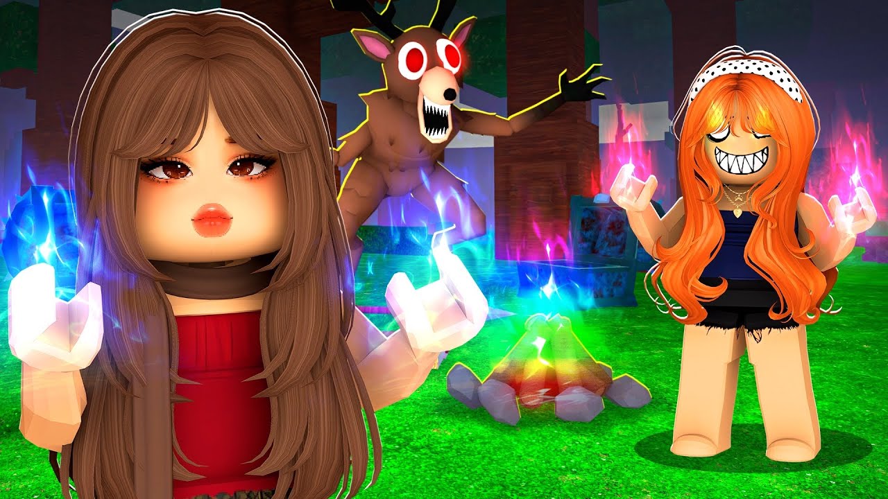 Building an OVERPOWERED FLAME Base In 99 NIGHTS IN THE FOREST (Roblox)