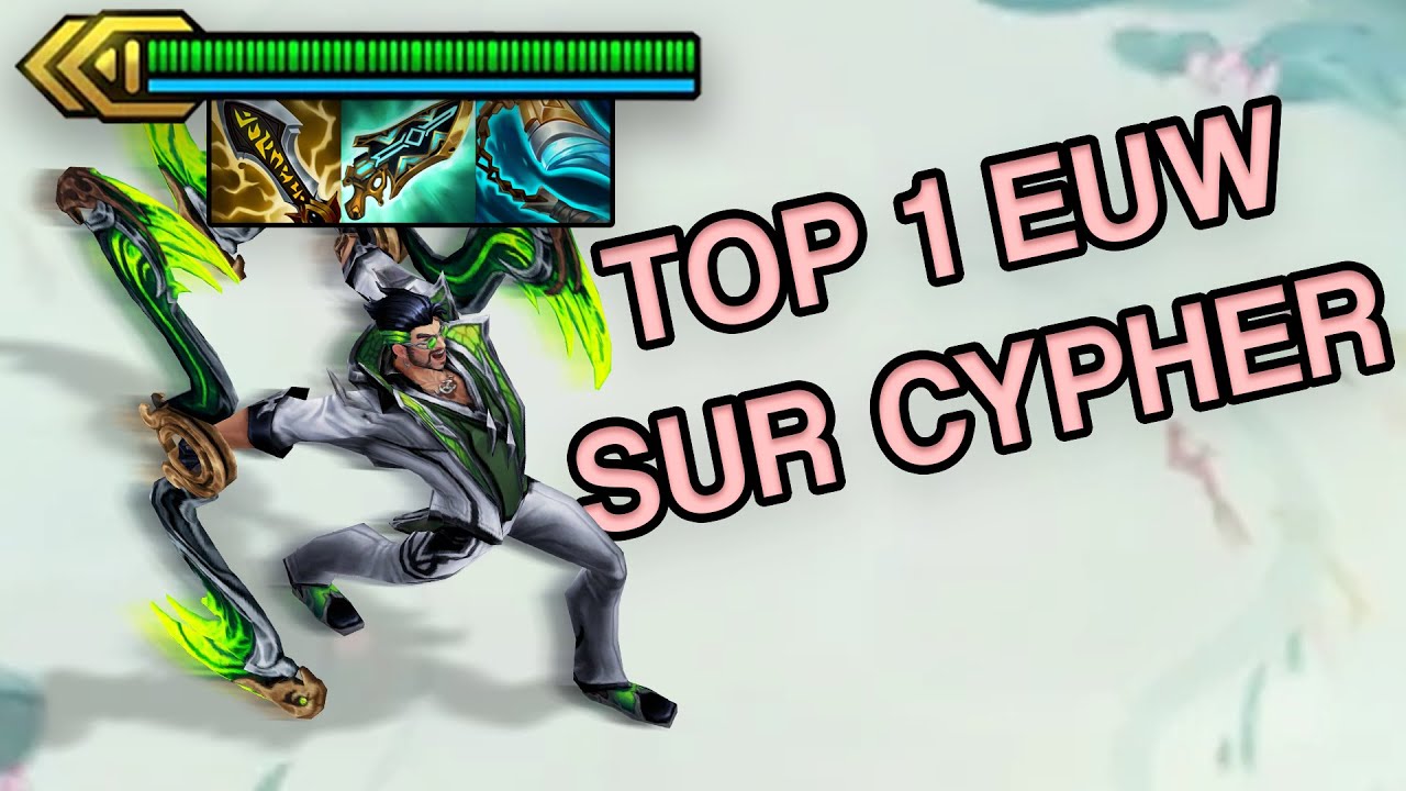 Comment le MEILLEUR JOUEUR D'EUROPE Joue CYPHER