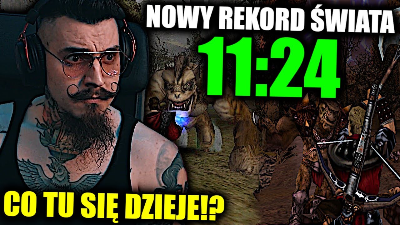 Kiszak W SZOKU po Obejrzeniu REKORDOWEGO Speedruna Gothica
