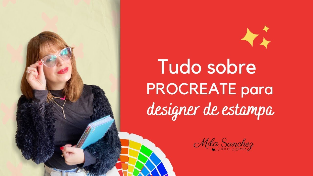 Tudo sobre Procreate para Designer de Estampas