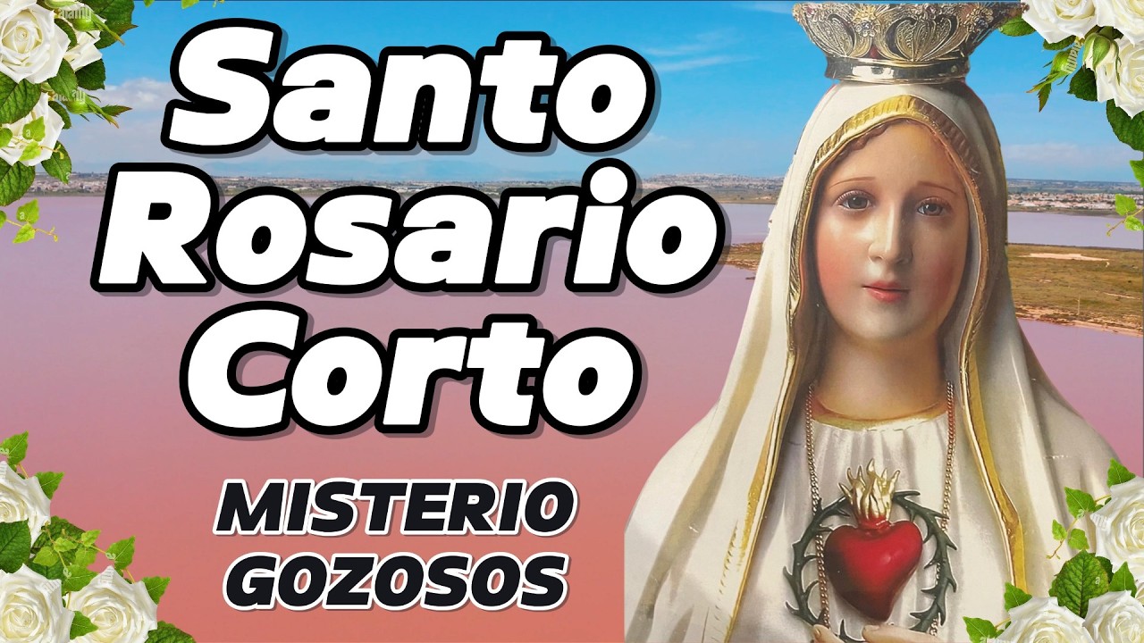 SANTO ROSARIO CORTO📿Hoy Sabado 14 de Marzo | Misterios Gozosos