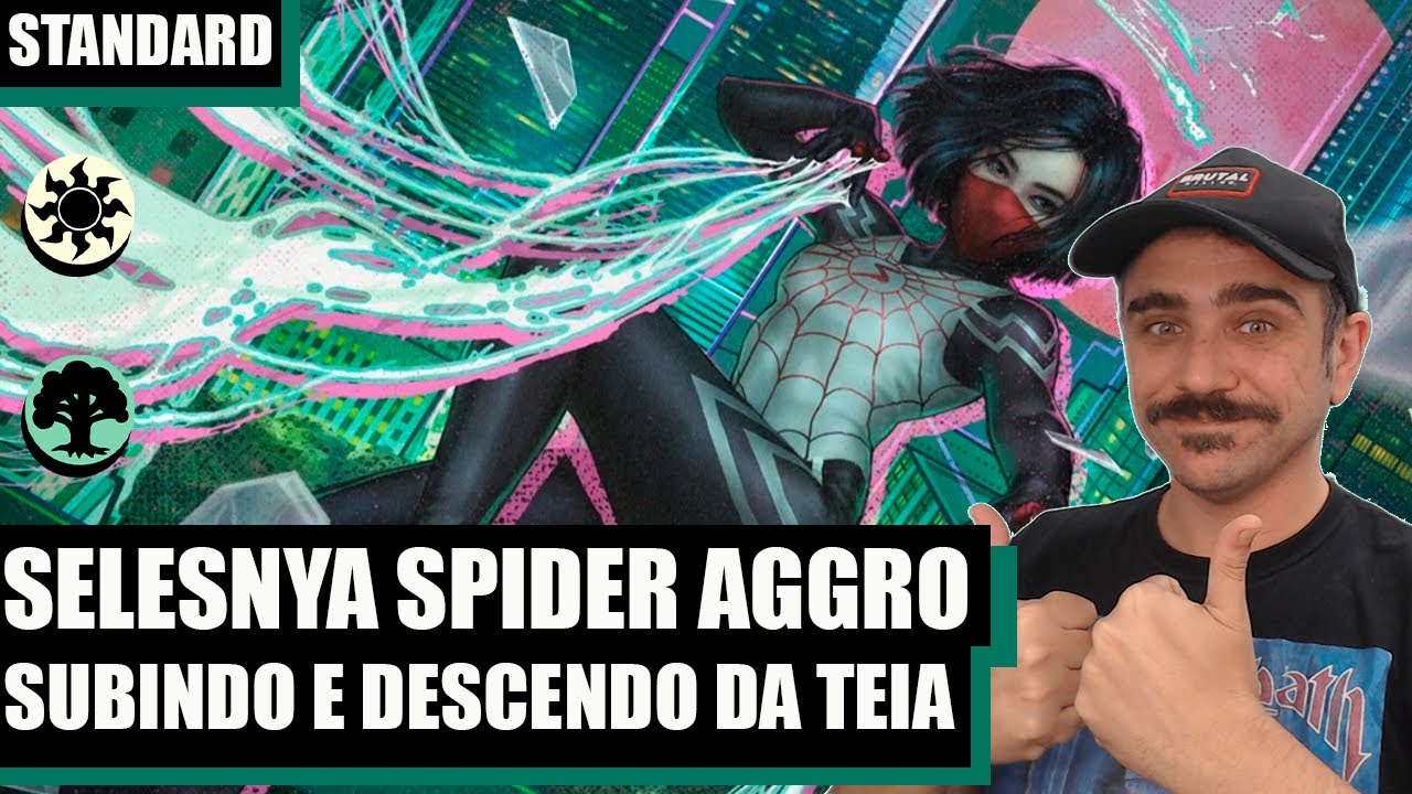INFESTAÇÃO DE ARANHAS E HUMANOS -Selesnya Spiders Aggro -MTG STANDARD SPM
