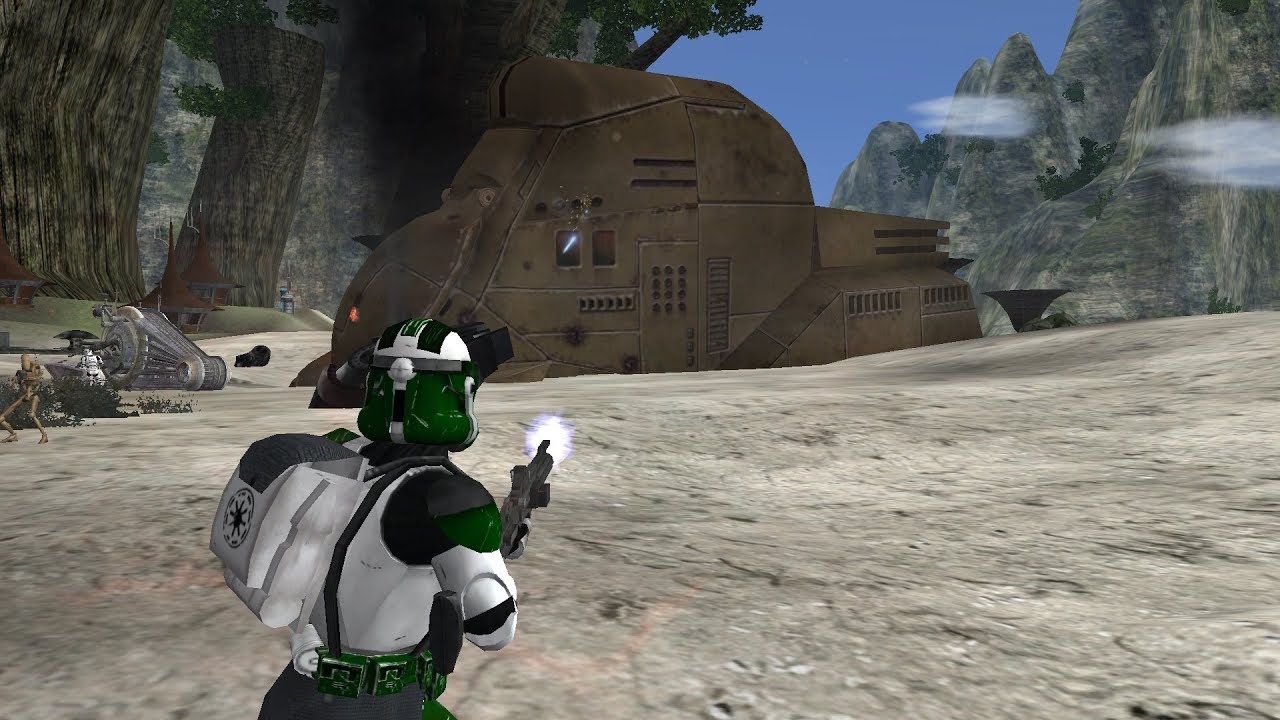 Star Wars Battlefront II Mod: EA Kashyyyk remake