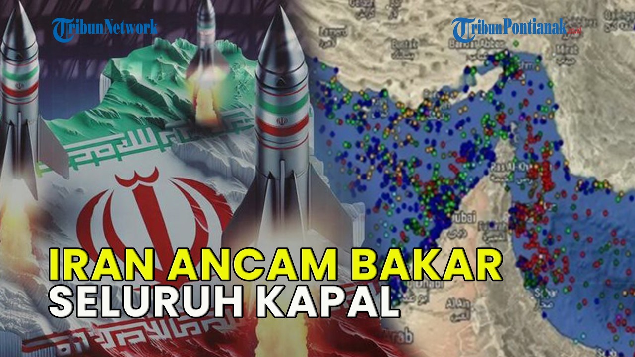 IRAN TUTUP SELAT HORMUZ, ANCAM BAKAR SELURUH KAPAL YANG LEWAT❗