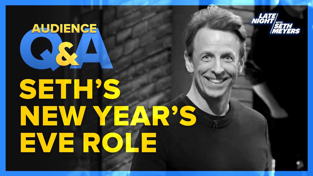 Late Night with Seth Meyers Audience Q&A: Seth's Role in Garry Marshall's New Year's Eve
