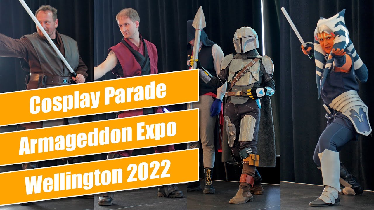 Cosplay Parade - Wellington Armageddon Expo, Dec 2022