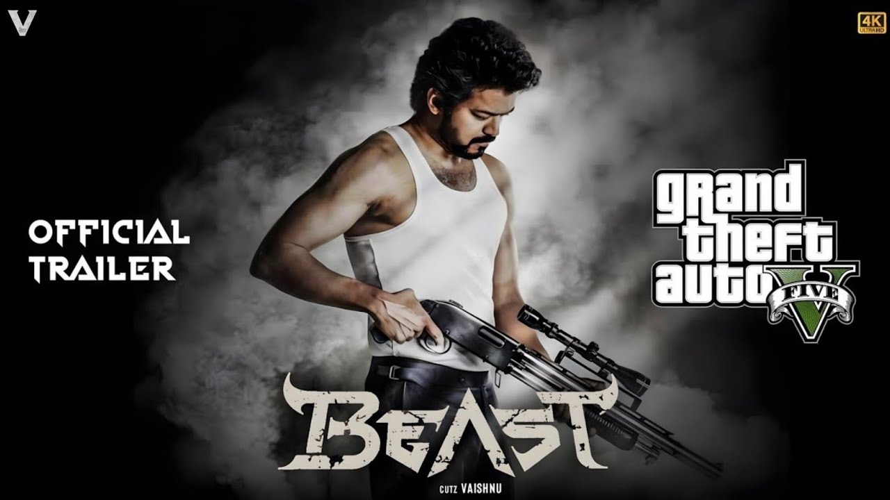 BEAST Trailer GTA 5 Gameplay Version 4K | தமிழ் | VK cutz