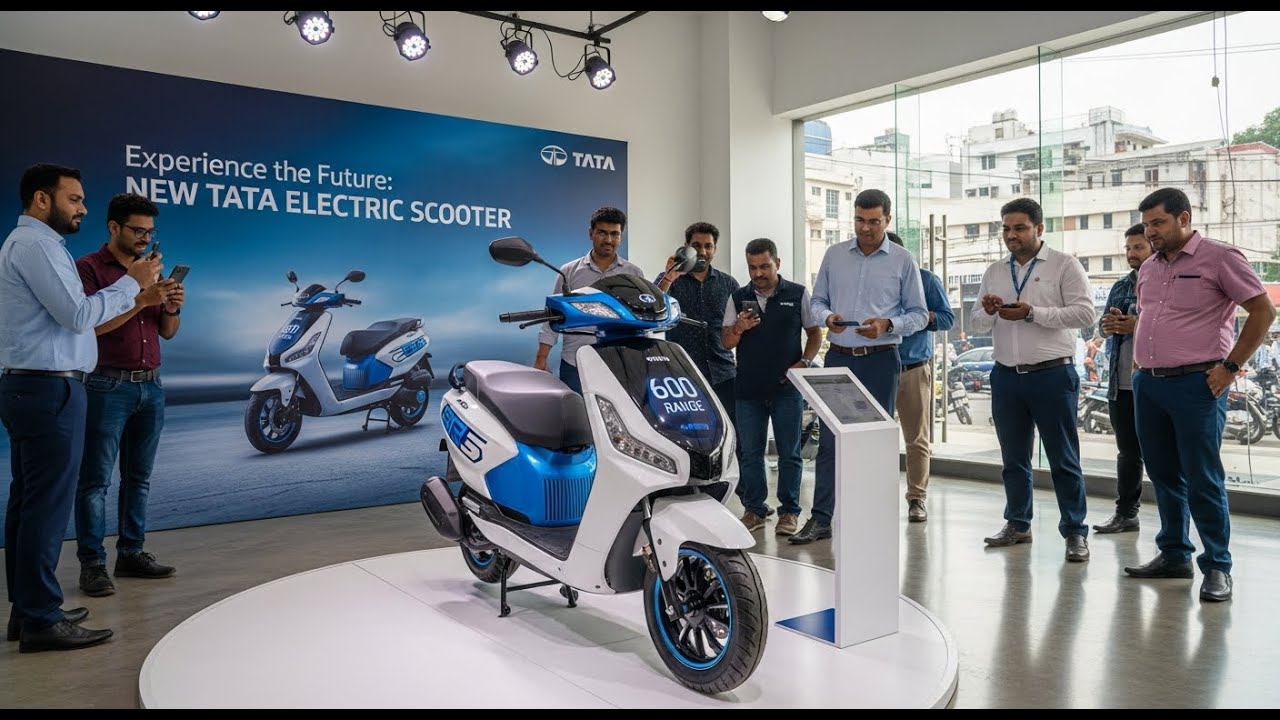 2026 NEW TATA Electric Scooter 😱 | 600KM Range का दावा | Ola–Ather सब खत्म!