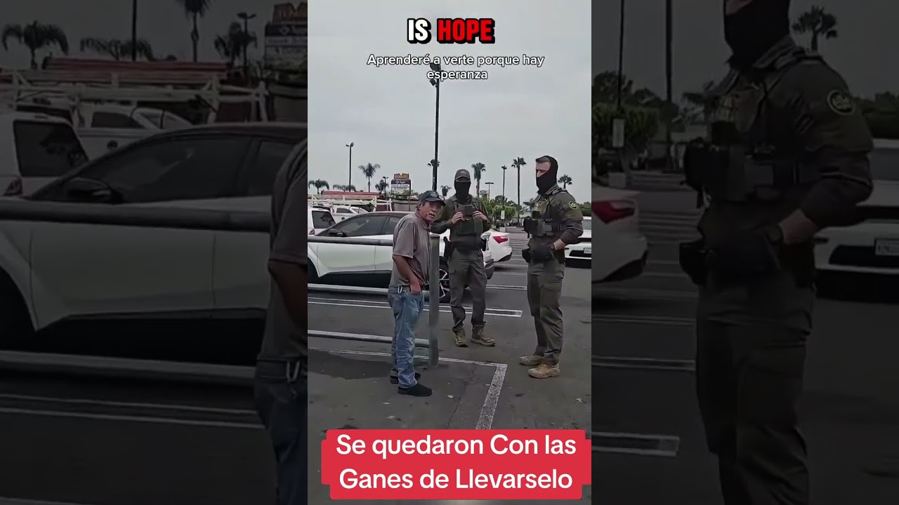 se wuedaron con las ganas de llevarselo #ice #california