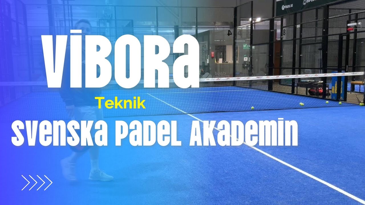 S&aring; Bem&auml;strar Du V&Iacute;BORA i Padel!