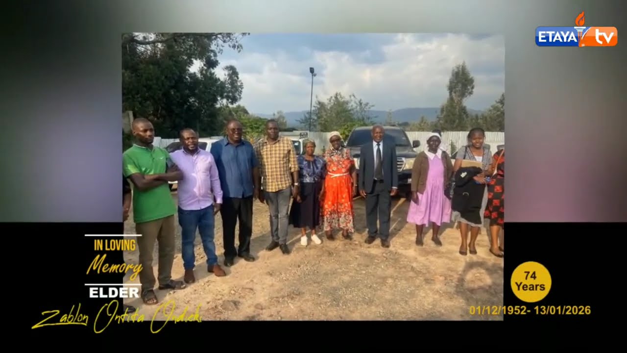 FARE THEE WELL ELDER ZABLON ONTITA ONDIEKI