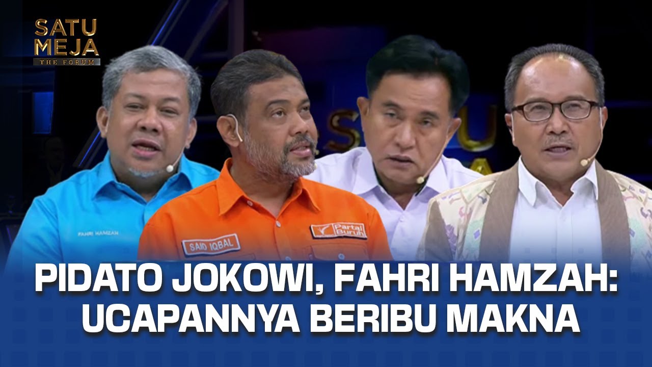 Said Iqbal: Partai Buruh Akan Mendukung Presiden yang Bisa Cabut Omnibus Law | SATU MEJA