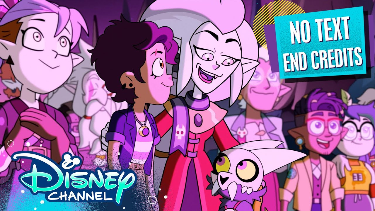 The Owl House Season 3 Series Finale End Credits | No Text Version | @disneychannelanimation