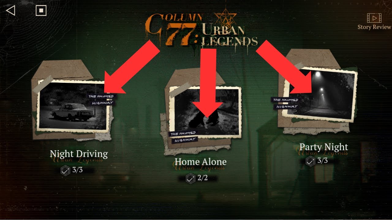 Column 77 Urban Legends: All Levels COMPLETE FULL ENDINGS & REWARDS GUIDE | Reverse 1999