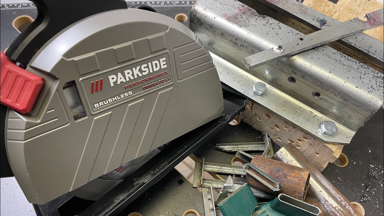Parkside Performance PPMSA 20-Li, sega circolare per metalli!