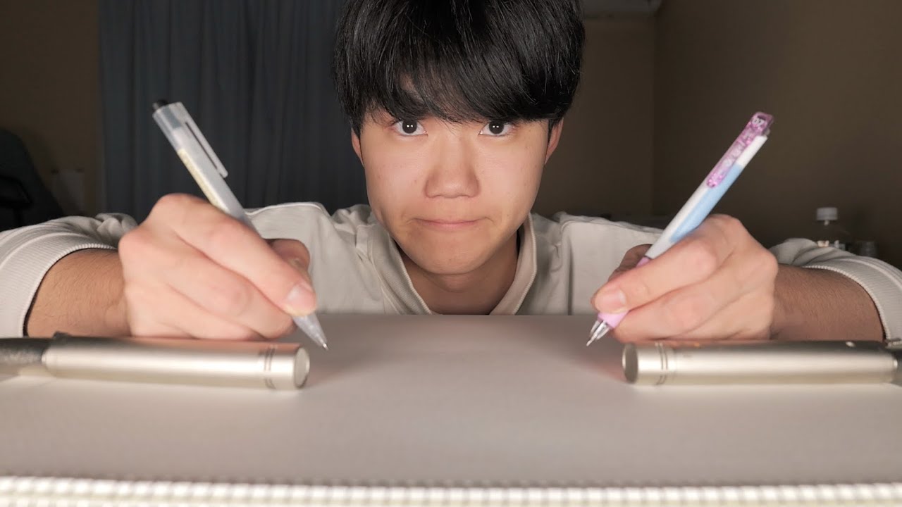 【ASMR】最高に眠れる5種類の書く音✍️😴 / 1時間【SUB】5 Writing Sounds for Best Sleep ✍️😴 / 1 hour