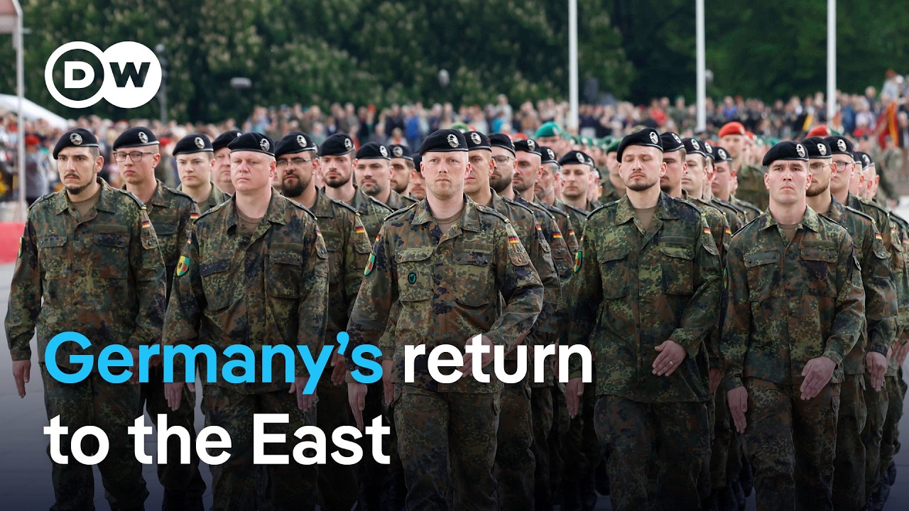 German permanent foreign deployment signals new assertive military attitude | DW News