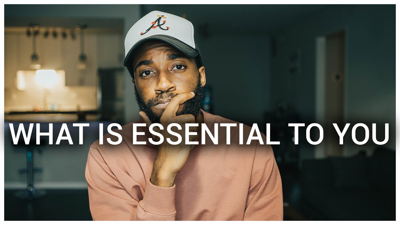 How to figure out what is essential in your life | Corey Jones