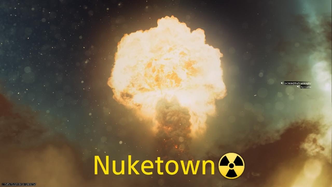 Black Ops 6, Infected Nuclear on Nuketown