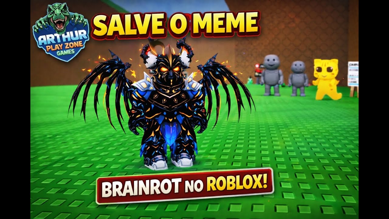 BRAINROT - SALVE O MEME NO ROBLOX,  EM BUSCA DE BRAINROT SECRETO NESTE JOGO ANIMAL #roblox #brainrot