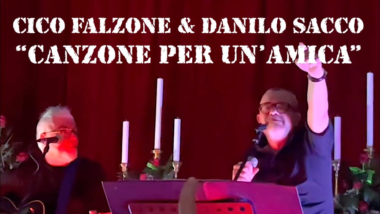 Danilo Sacco e Cico Falzone (Nomadi) 