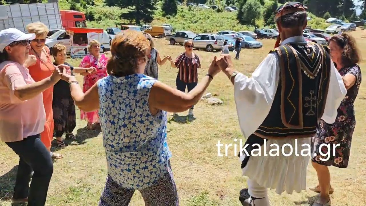 Στουρναραίϊκα Τρικάλων Πανηγύρι Προφήτη Ηλία παραδοσιακό γλέντι χορός μέρος 2ο Κυριακή 20-7-2025