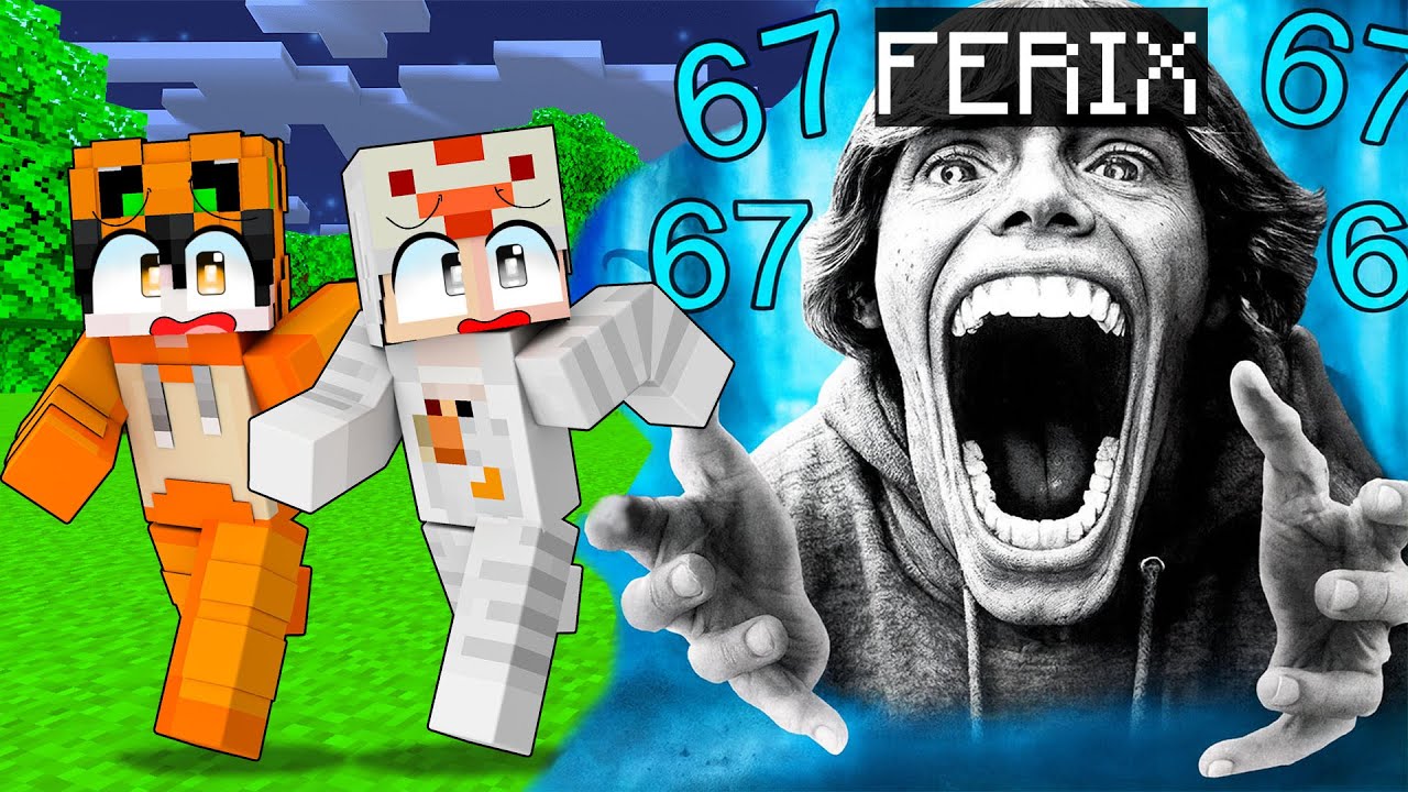 AKU PRANK TEMANKU JADI 67 DI MINECRAFT!!