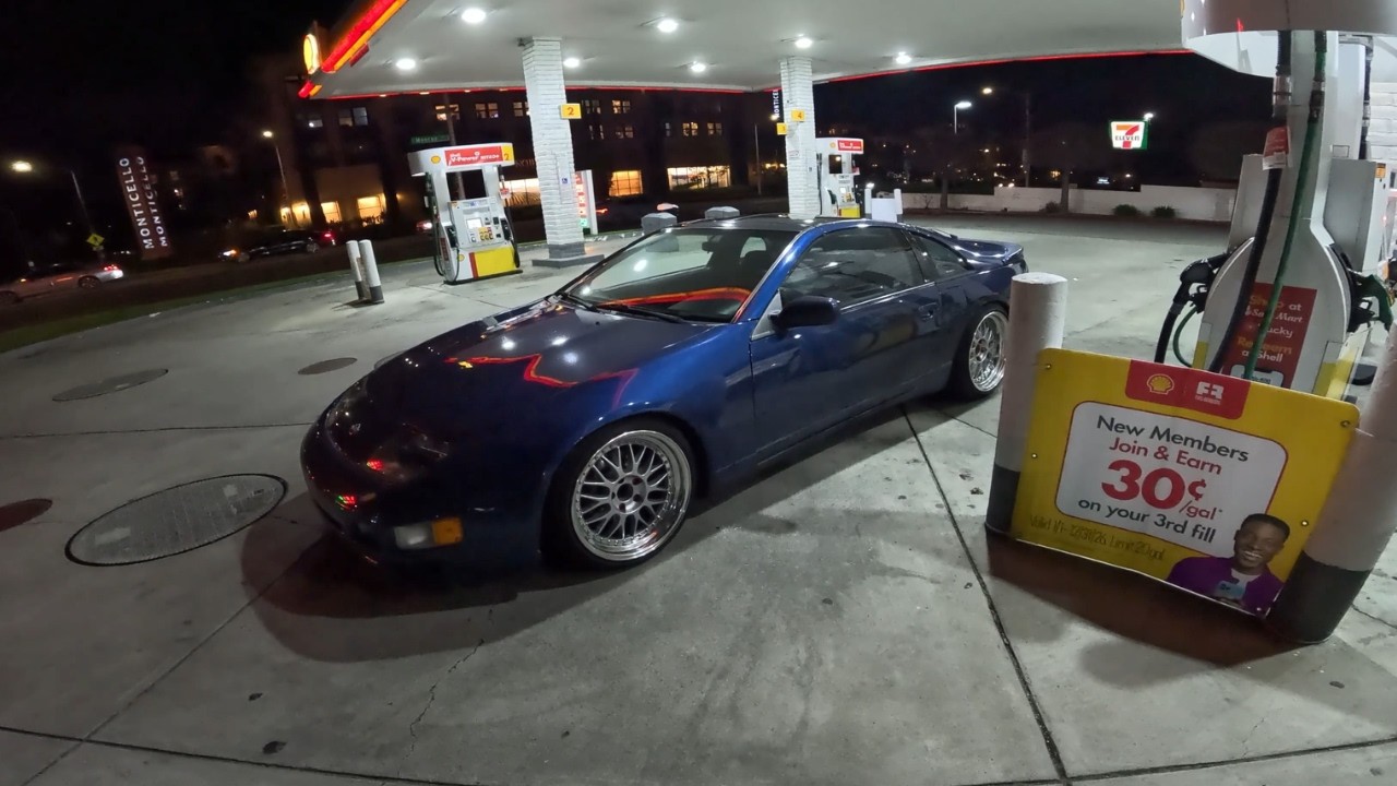 300zx Mountain Drive With Friends 370z (Night POV)
