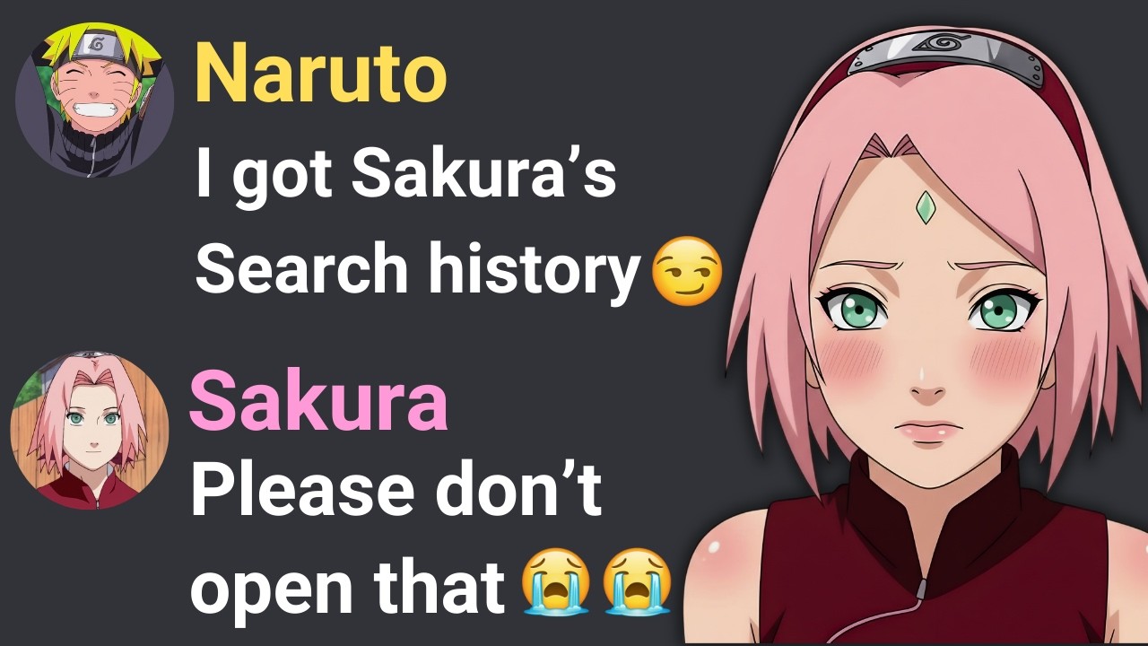 If Naruto got Sakura's Search History