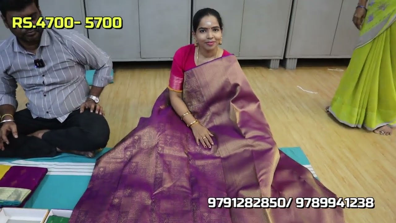Kanjivaram Pure Handloom Silk After Diwali🪔 Korvai Silk  Soft Silk Wholesale Price starts Rs3850 ✨️ 