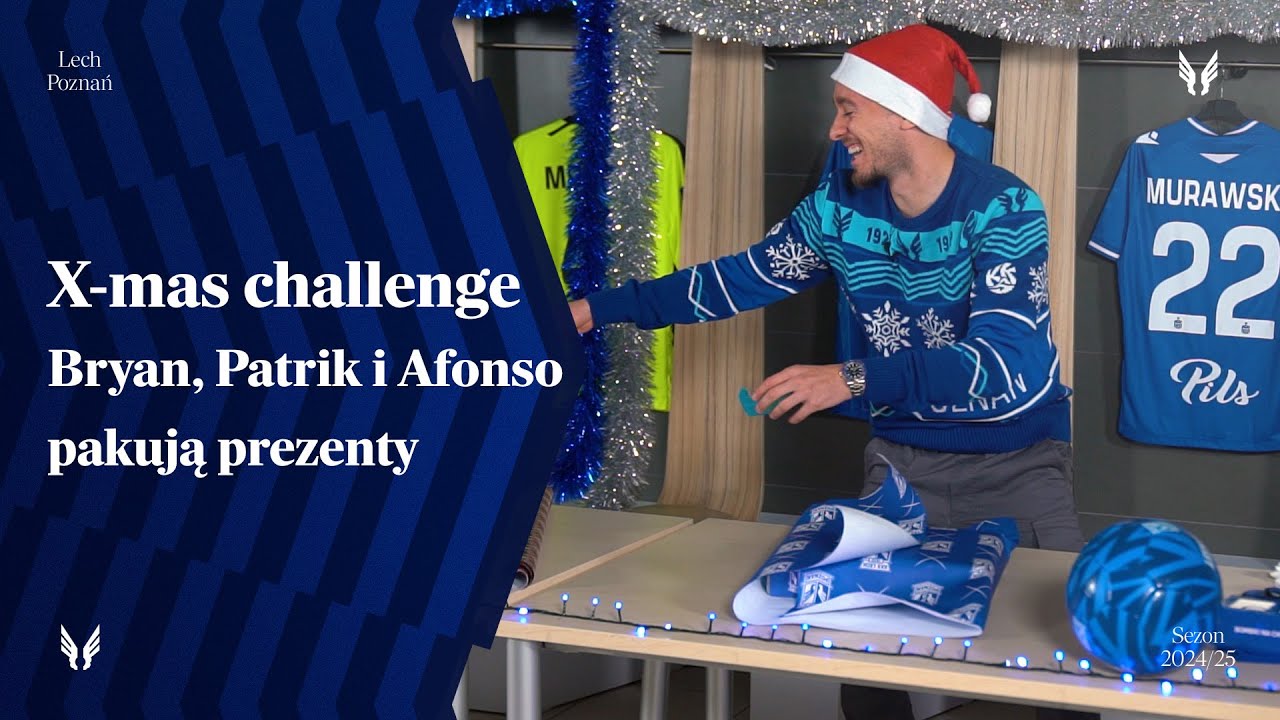 X-MAS CHALLENGE | Bryan, Patrik i Afonso kontra świąteczne prezenty. A to oznacza masę śmiechu!