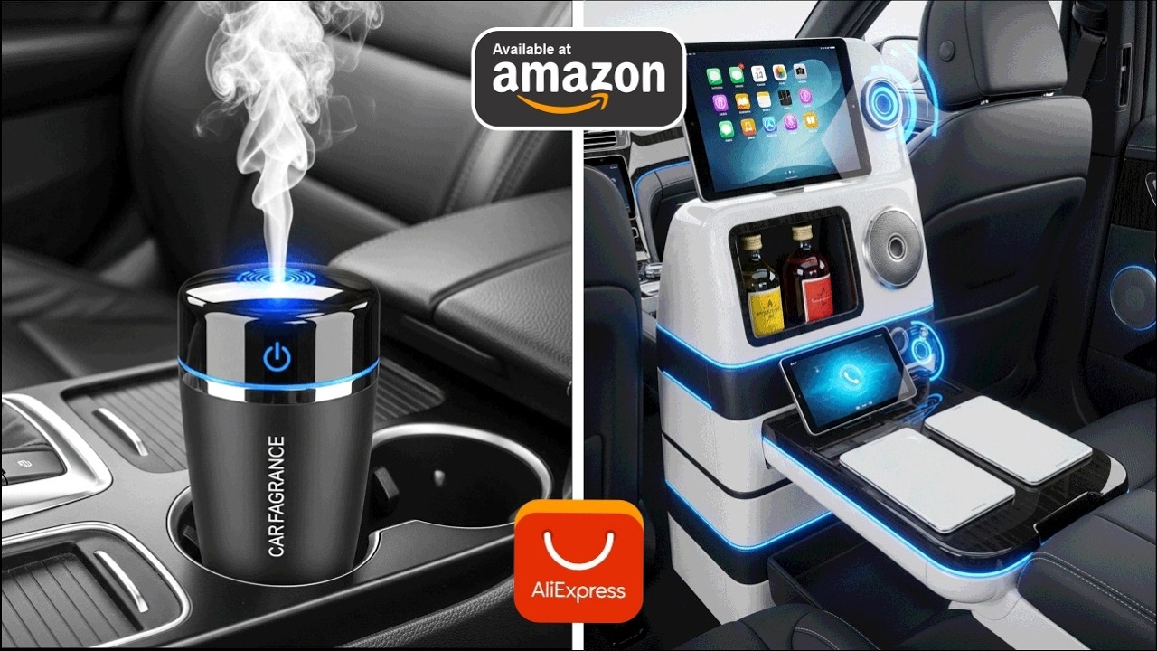 50 Gadgets Geniales Para El Coche en Amazon Y Aliexpress en 2025