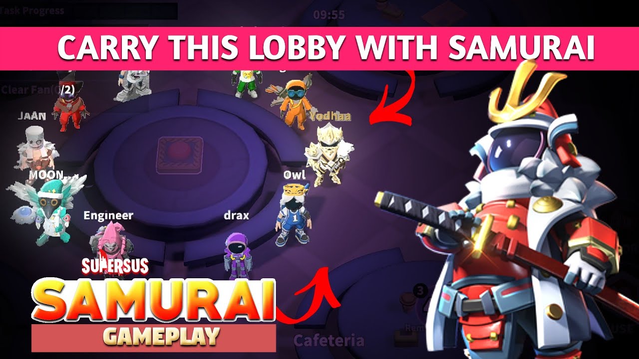 Carry This Lobby with Samurai - Super sus Samurai Gameplay |#supersus #gamplayvideo #virus