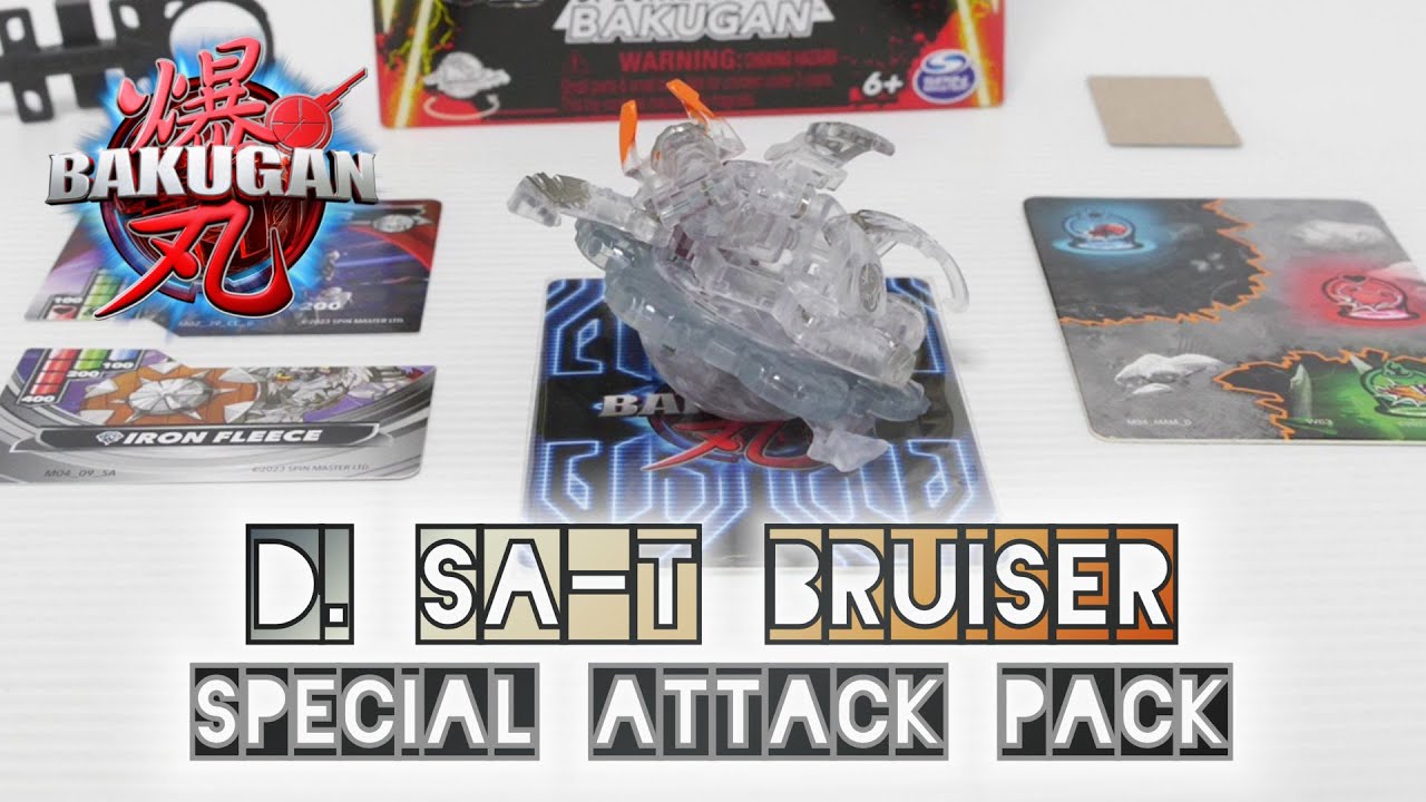 DIAMOND SPECIAL ATTACK TITANIUM BRUISER SINGLE PACK (WAVE 4) | Bakugan G3 | BAKUGAN UNBOX