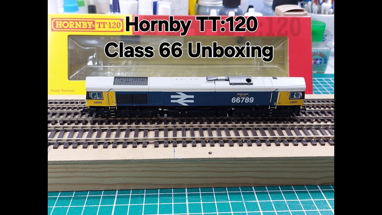 Hornby TT:120 Class 66 Unboxing