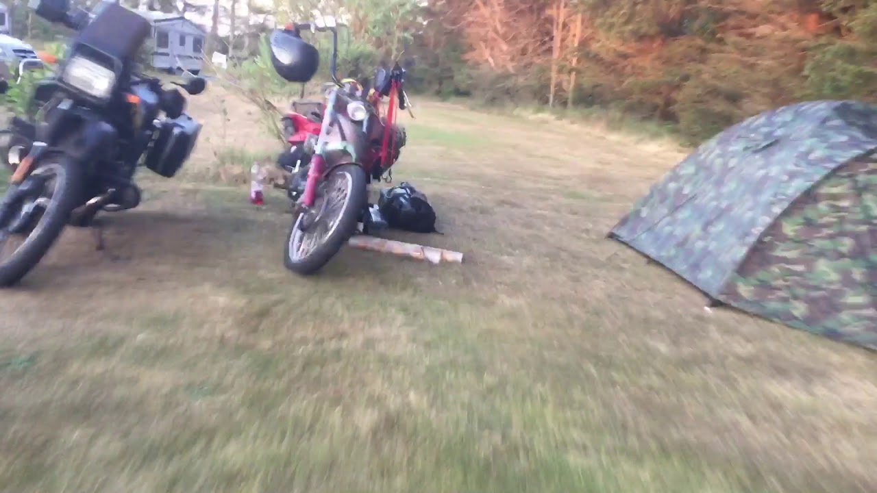 Rundtur på Tornby Strand Camping juli 2018