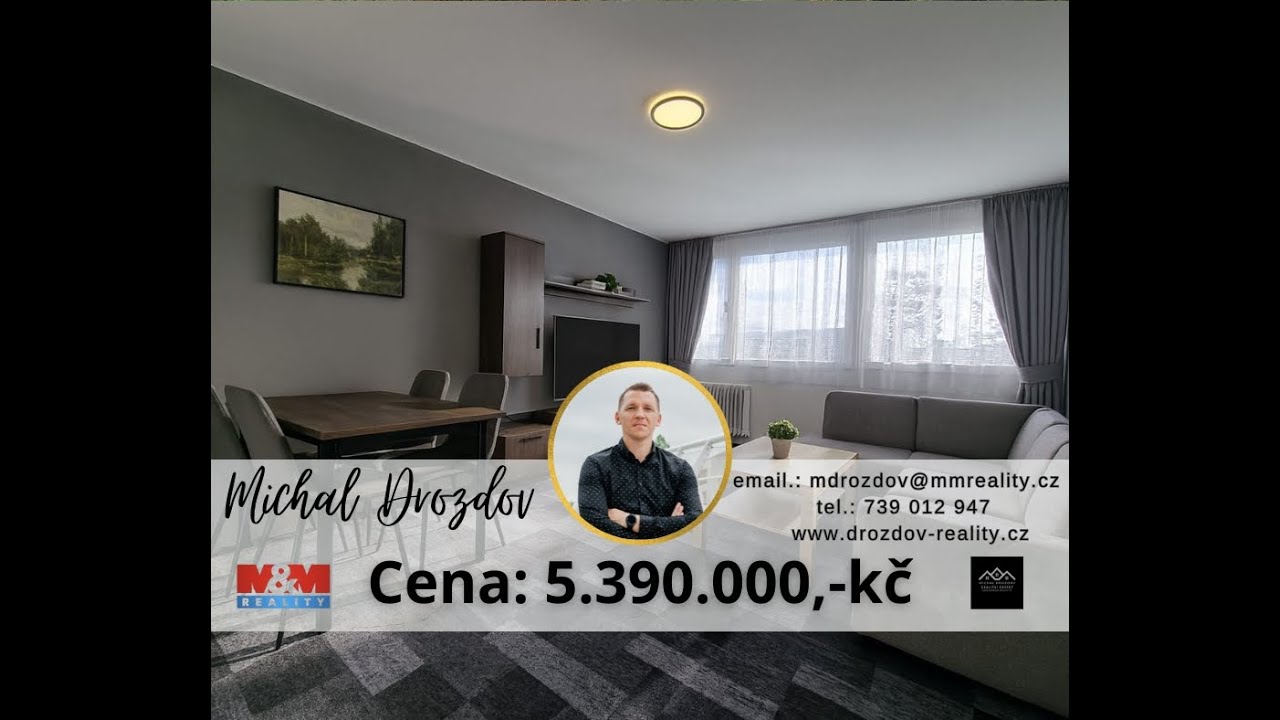 Prodej bytu 3+1 Polní ulice Hradec Králové