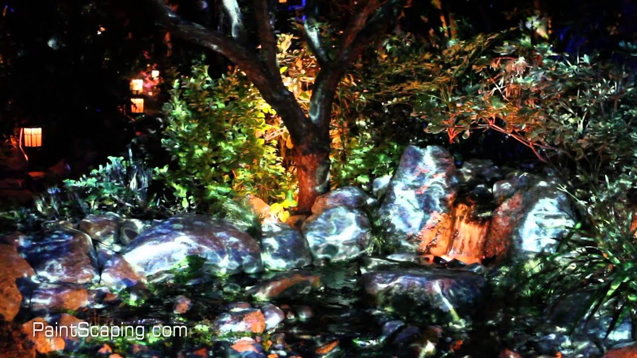 Landscape with 3D Projection Mapping  - Closing Day Party of SIGGRAPH'12