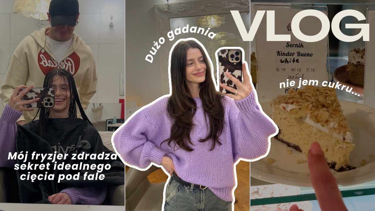 VLOG • dużo gadania • bierzemy ślub!😳 • zrezygnowałam z cukru • idealne cięcie pod fale