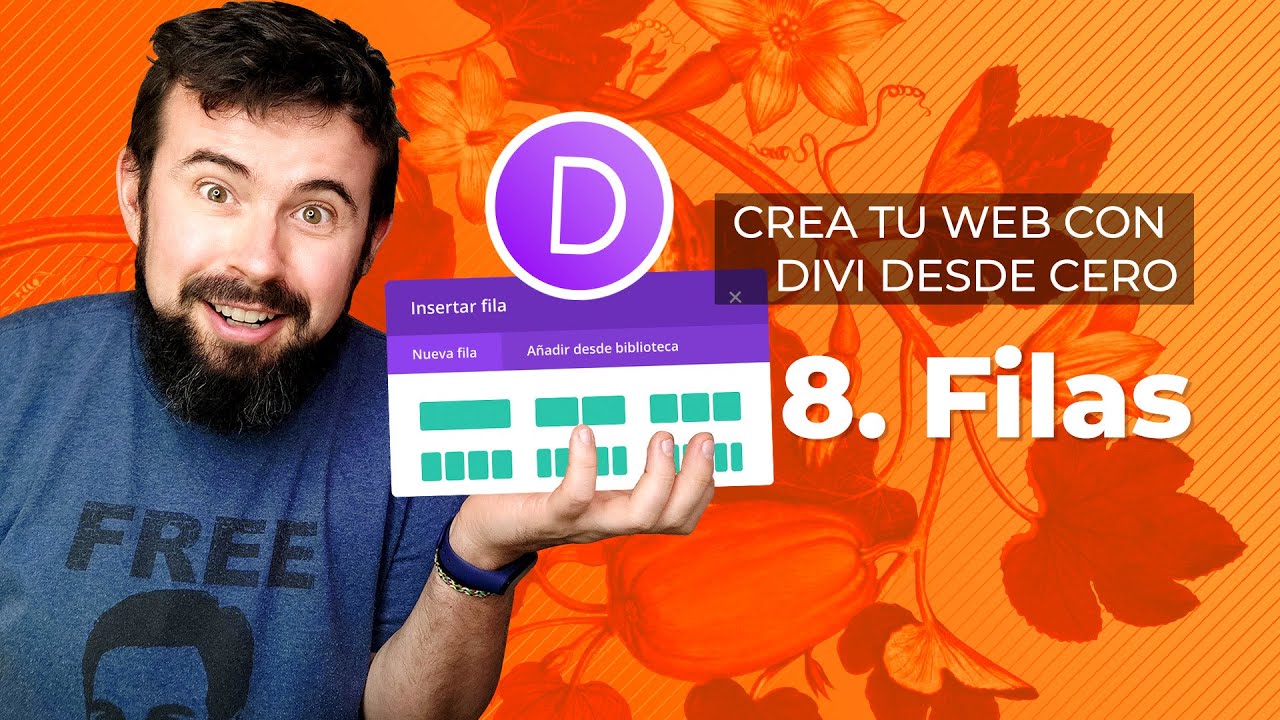 Las filas en Divi - Tutorial Divi en Espa&ntilde;ol 2022 (Lecci&oacute;n 8)